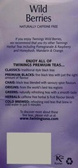 Twinings Herbal Wild Berries Bagged Tea, 20 Count