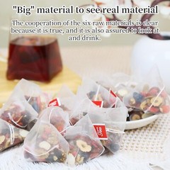 75PCS Ginseng six treasure tea , Kidney tea ,liver tea , red date kidney health