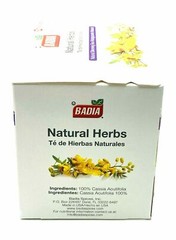 Badia Natural Herbs Tea Caffeine-Free Slimming Blend, 25 Tea Bags
