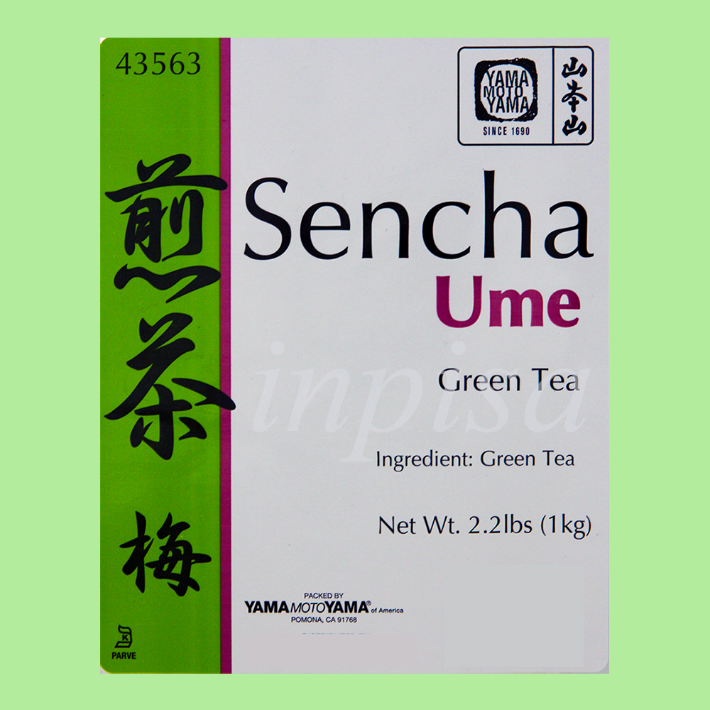 GREEN TEA UME 3 Bags x 2.2 Lbs LOOSE LEAF SENCHA YAMAmotoYAMA
