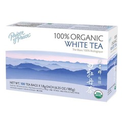 100% Organic White Tea- 5 Box-100 Tea Bags Each Box -Prince of Peace