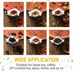 Disposable Tea Bags Bulk 1000 pcs Drawstring Filter Sachets for Loose Tea
