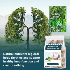 Mulberry Leaf Bitter Melon Tea Helps Maintain Healthy Blood Sugar Levels 150g