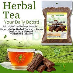 Tepezcohuite Herbal Tea – 4 oz Loose Bark – 100% Natural Wildcrafted Infusion –