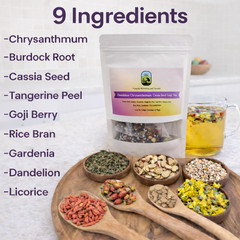 Winter Sale Dandelion and Chrysanthemum and Goji Herbal Tea