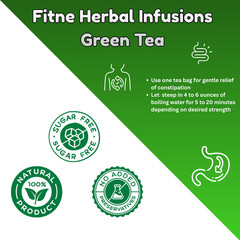 4 x 30 =120 FITNE HERBAL TEA, Green Bags