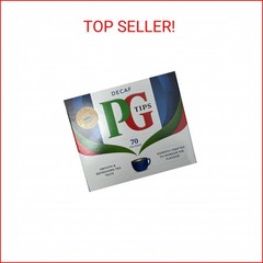 PG Tips Decaf 70 Ct Tea Bags – 2 Pack