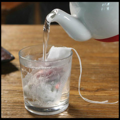 Disposable White Non-Woven EMPTY Tea Bags Drawstring Filter Bags for Spices LOT