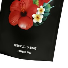 PiPi Tea Organic Hibiscus Tea Bags – Caffeine Free Herbal Tea Rich in Antioxi…