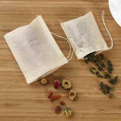 10-5000pcs Tea Bag Disposable Drawstring Empty Teabag Herb Loose Tea Filter LOT