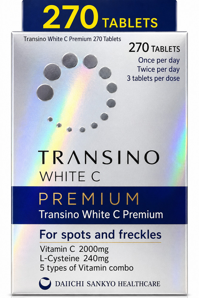 Transino White C Premium 270 Tablets for 45 days Japan