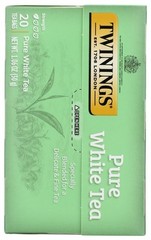 Twining Tea White Pure 20 ct Immune Support 0.19 Pound Grocery Tea
