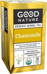 Calm and Relaxing Organic Chamomile Tea – 20 Bags – Naturally Caffeine Free