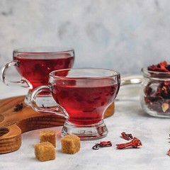 Dried Hibiscus Flower Tea,Hibiscus Tea Blend for Iced Tea,Agua de Jamaica 75bags