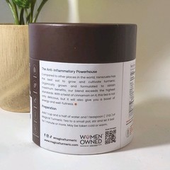 Jessica Wellness Magical Turmeric Tea Organic COCOA FLAVOR 3.5oz SEALED / NEW