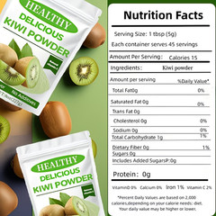 8 Ounces Kiwi Powder Sweet And Sour Full Of Vitamin C Supports Baking