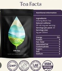 The brand, PiPi Tea, is known for producing high-altitude organic teas.