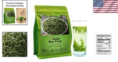Mao Feng Green Tea Loose Leaf – Fresh Floral Flavor 8.8oz