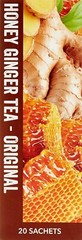 Pocas Honey Ginger Tea original Instant Honey Ginger Tea Made with Real Ginger