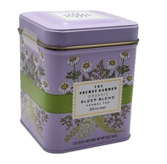The Secret Garden Organic Sleep Blend Herbal Tea 50 Bagged Tea Bags 10/2026 Exp