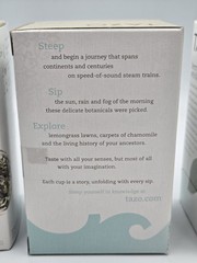 Three (3) Boxes TAZO Berryblossom White Tea Discontinued 60 Teabags BB 06/21