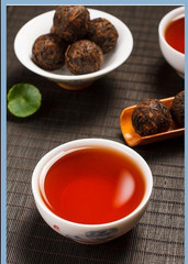Dragon Pearl Black Pu Erh Tea Single Serving Balls 200g / 7 oz Bag