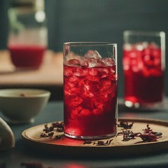 Dried Hibiscus Flower, Flor De Jamaica, Hibiscus Tea, Caffeine Free, 2.6oz