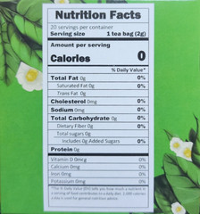 5 Packs GREEN TEA Camellia Sinensis TE VERDE 100 bags Therbal Made in Mexico