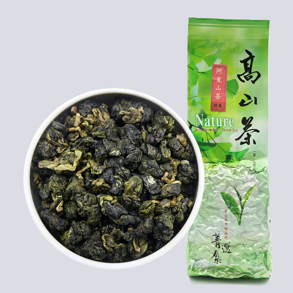 Premium Dongding Oolong Taiwan Alishan Tea, High Mountain Organic Loose Tea