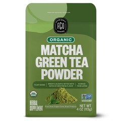 Organic Matcha Green Tea Powder 4oz Culinary Grade – For Lattes, Baking