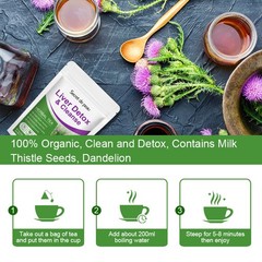 Milk Thistle Supplement for Liver Detox and Cleanse, Milk Thistle Extract