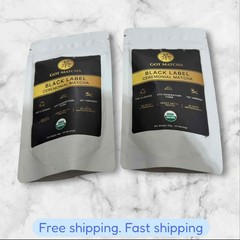 FOR 2 GOT MATCHA BLACK LABEL Japanese Organic Matcha Green Tea Powder 40 GM NEW