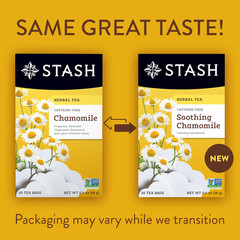 Tea Soothing Herbal Tea 6 Flavor Variety Pack, 6 Boxes with 18-20 Tea Bags Each