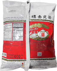 Number-One Chatramue Original Thai Iced Tea Mix 400G Bag, Pack of 2
