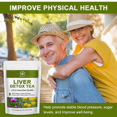 42-210 Bags Liver Cleanse & Detox Support Liver Detox Tea Herbal Kidney