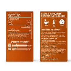 LOOMICA Honey Turmeric Ginger Green Tea, Naturally Caffeinated, Smooth Green Tea