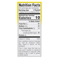 4C Totally Light Half, & Half Lemonade Iced Tea Mix, 1.5 oz, 24 Packets, 1 Ct