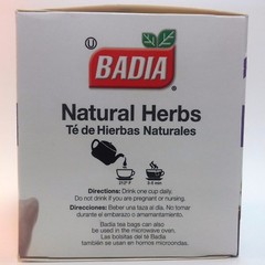Badia – Natural Herbs Slimming/Slim Tea – Lose Weight Detox(10 Pack)100 tea bags