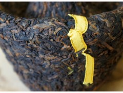 2017 Big Snowy Mountain Xiaguan Mushroom Shape Pu-erh Tea Cooked Ripe Puer 250g