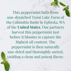 — Organic American Peppermint SuperHerb Tea Tin, 36 Herbal Tea Bags, Naturall…