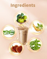 Detox Tea Belly Fat Burning Slim Milk Tea 100g Original Tea Weight Loss