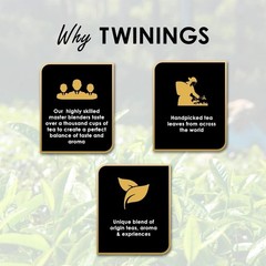 Twinings Earl Grey Tea 25 Teabags Premium English Classic Black Chai Flavor 50g