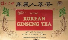 Korean Panax Ginseng Tea – 100 Count-Prince of Peace