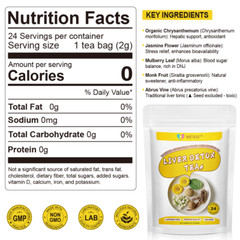 24 Tea Bags Liver,Kidney & Pancrea Herbal Compound Detox & Cleanse Herbal Tea US
