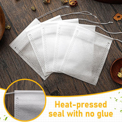 1000 Pcs Disposable Tea Bags Bulk for Loose Leaf Tea Drawstring Empty Coffee Sac