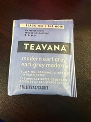 Teavana Modern Earl Grey Black Tea Bergamot Lavender 60 Tea bags Bulk Mylar Bag
