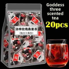 Hibiscus Tea with Rose and Mulberry Flower Tea-Liver Cleanse & Detox Herbal