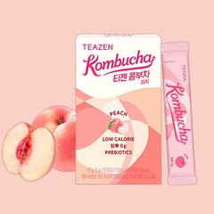 TEAZEN Kombucha Peach Tea 5g * 10ea final sale+ gift !