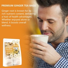 Nutural Herbal Tea – Ginger Tea – 120 Tea Bags – gluten Free