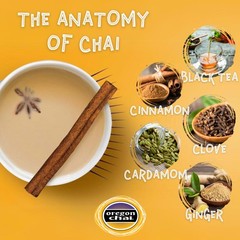 Oregon Chai Vanilla Chai Tea Latte Powdered Mix, Just Add Water, 10 Ounce
